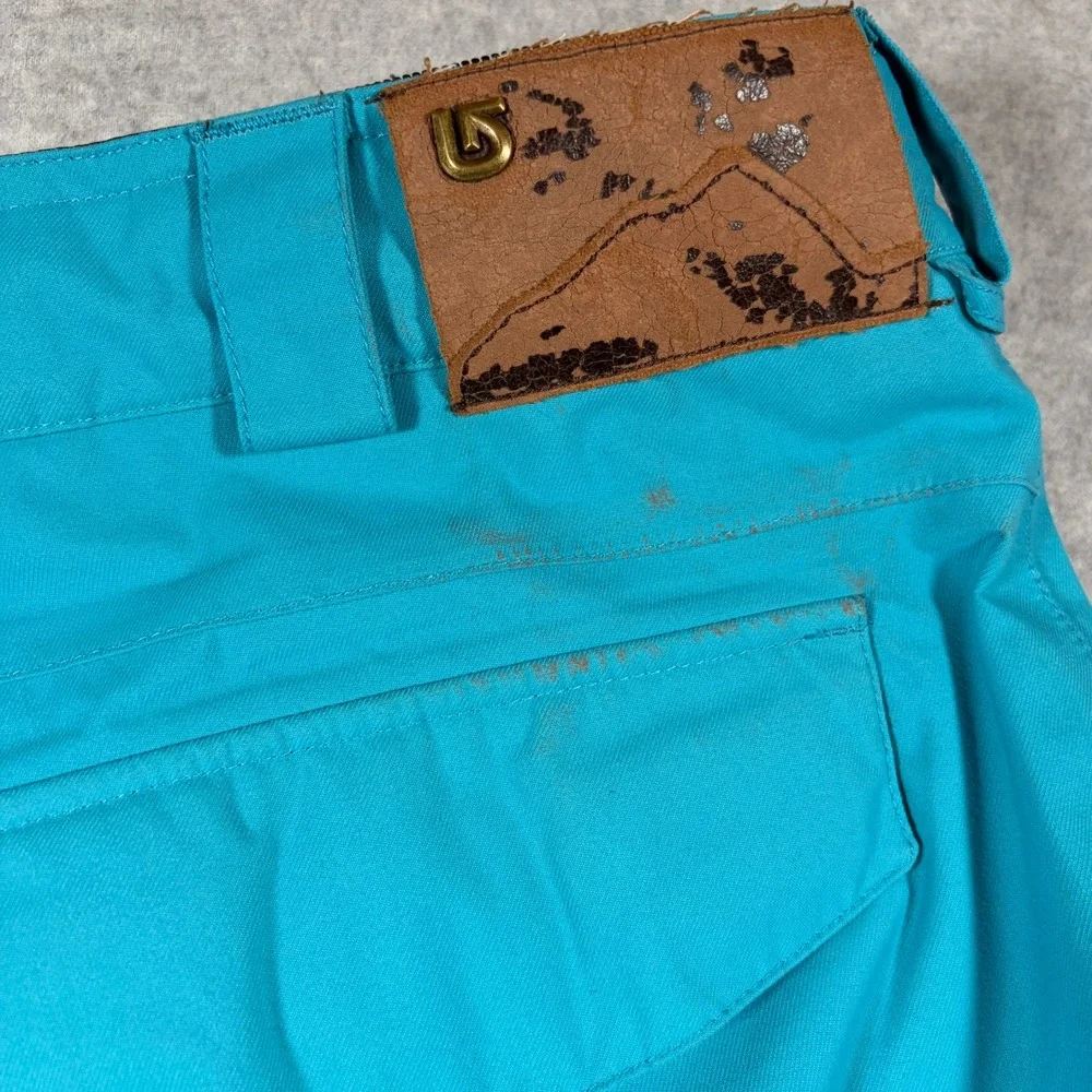 Burton Snowboard Pants Mens XL Blue Dryride Cargo Insulated Winter Ski Pockets